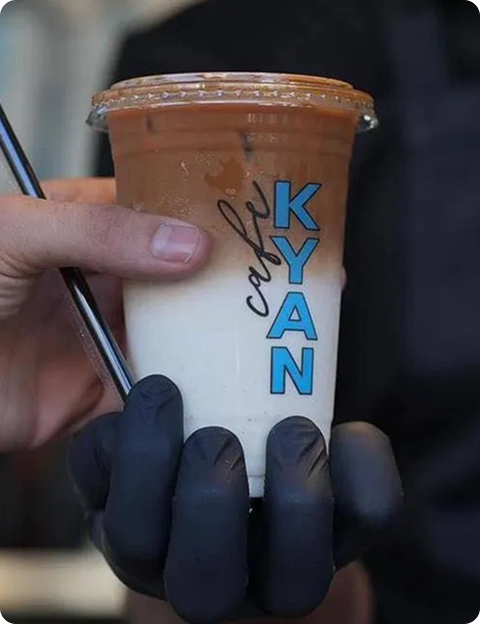 Café Kyan iced cup
